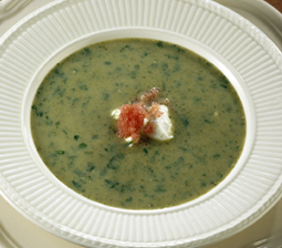 Broccolisuppe med stenbiderrogn